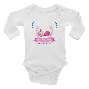 B.O.T.Y. BABY Infant Long Sleeve Bodysuit