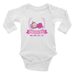 B.O.T.Y. BABY Infant Long Sleeve Bodysuit