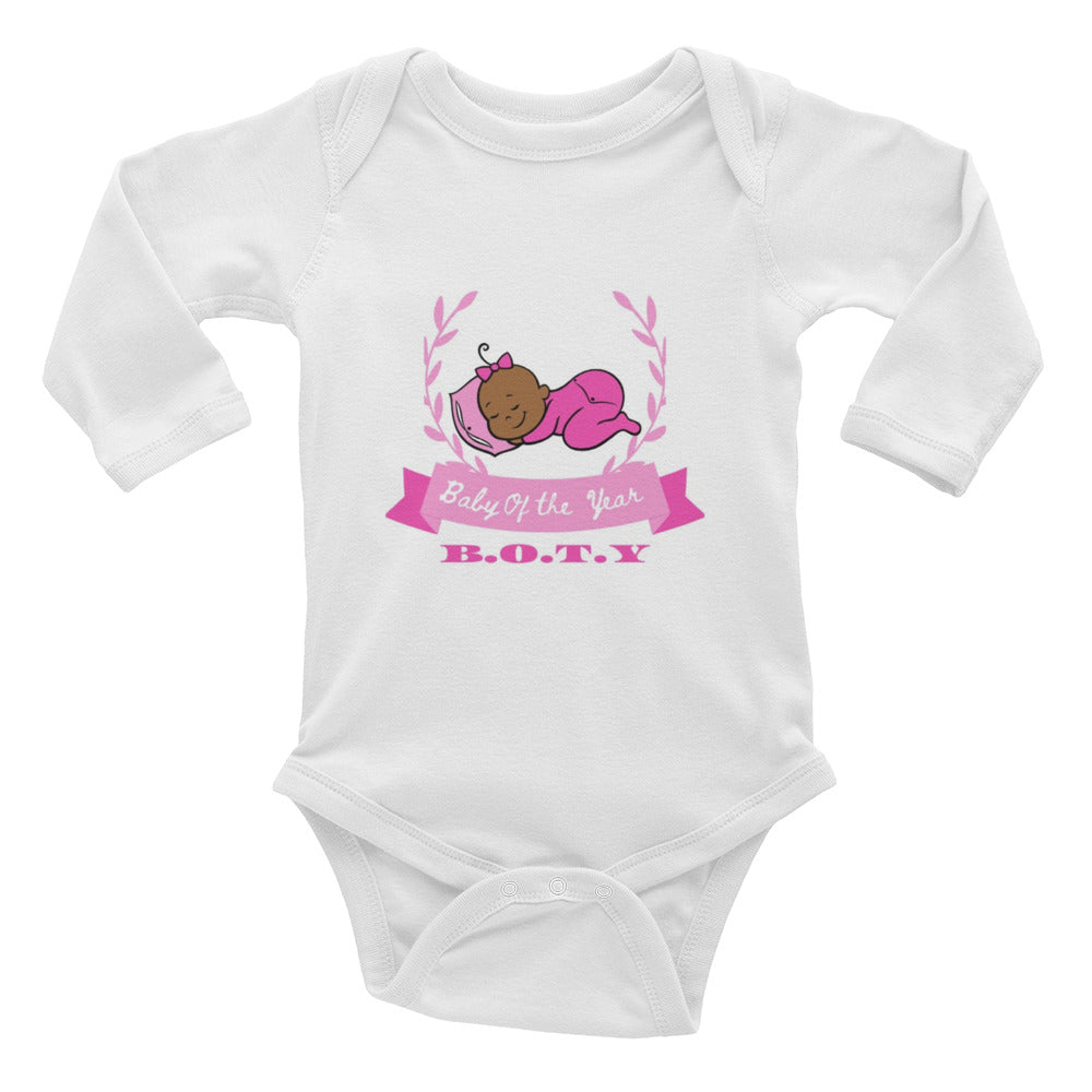 B.O.T.Y. BABY Infant Long Sleeve Bodysuit